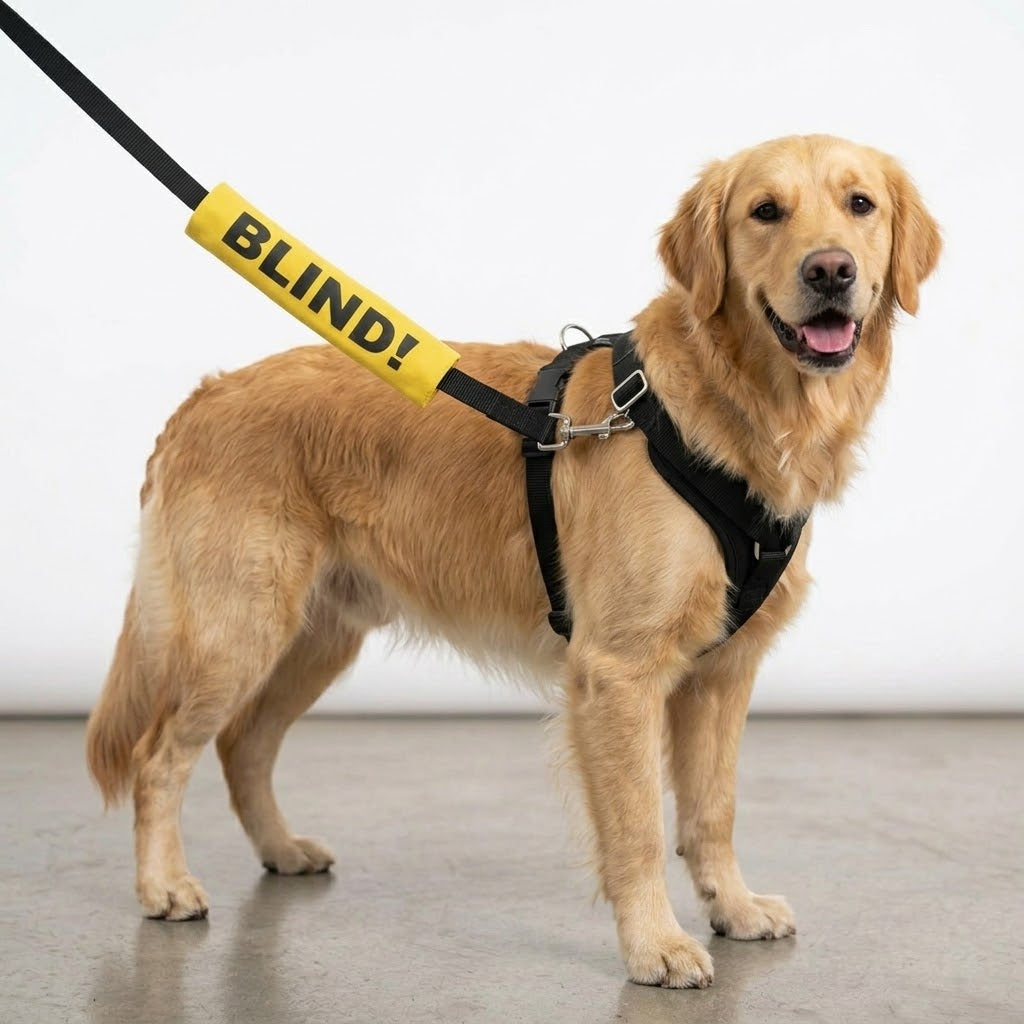 Blind Leine Hundehalstuch Bandana Dimples