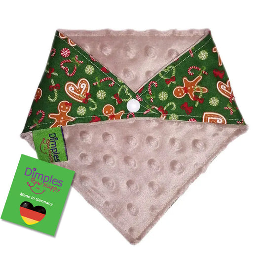 Gingerbread Man Dog Bandana - Christmas Gift