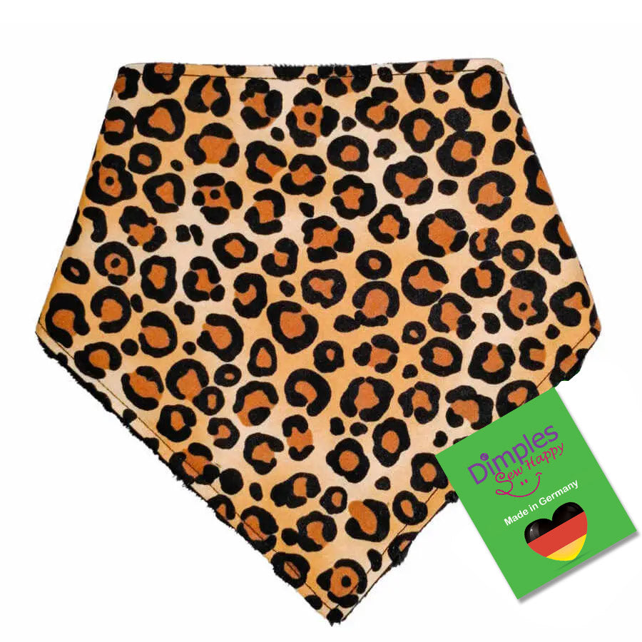 Leopard Print Dog Bandana