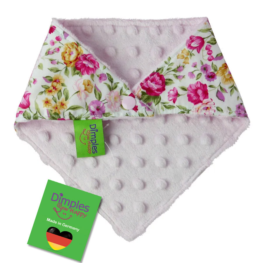 Vintage Roses on Cream Dog Bandana