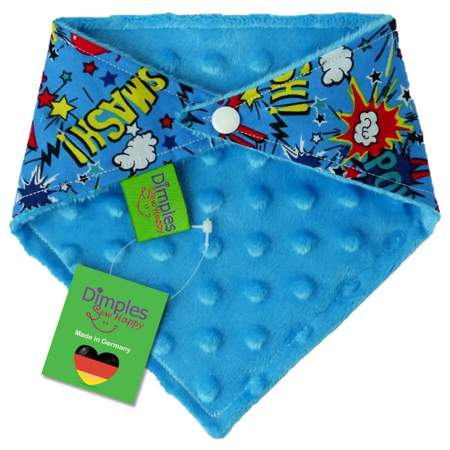 Superhero Dog Bandana in Blue