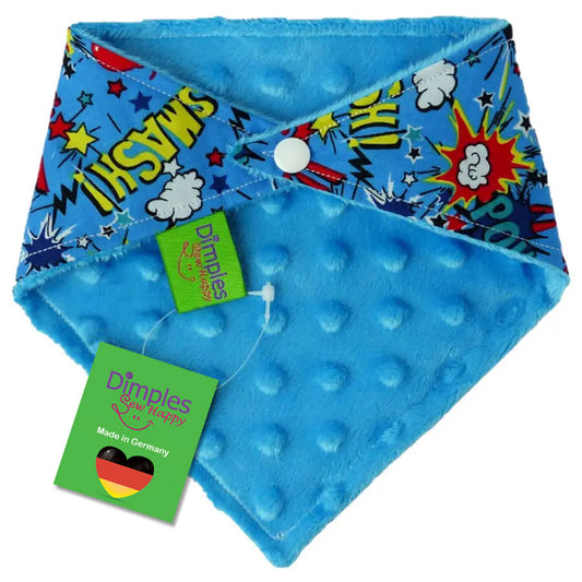 Superhero Dog Bandana in Blue