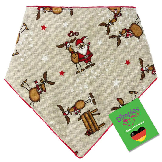 Santa Claus Party Dog Bandana - Bandana